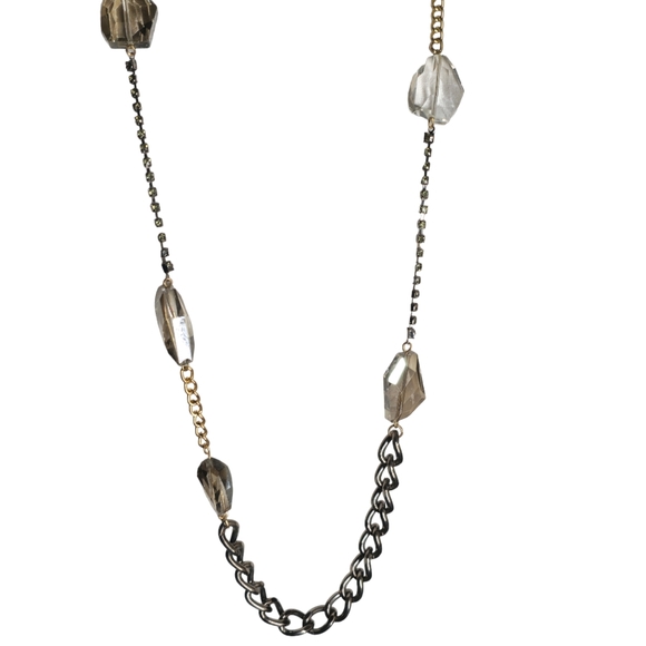 🔥Vintage Unique Multi Media Long Necklace - Picture 1 of 6